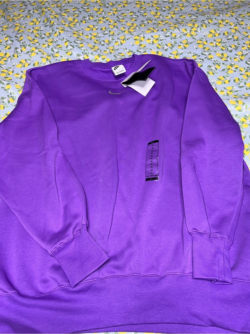 Nike Women’s Violet Crewneck Sweatshirt